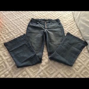 Sofia Vergara Melisa Flare Button Fly Jeans